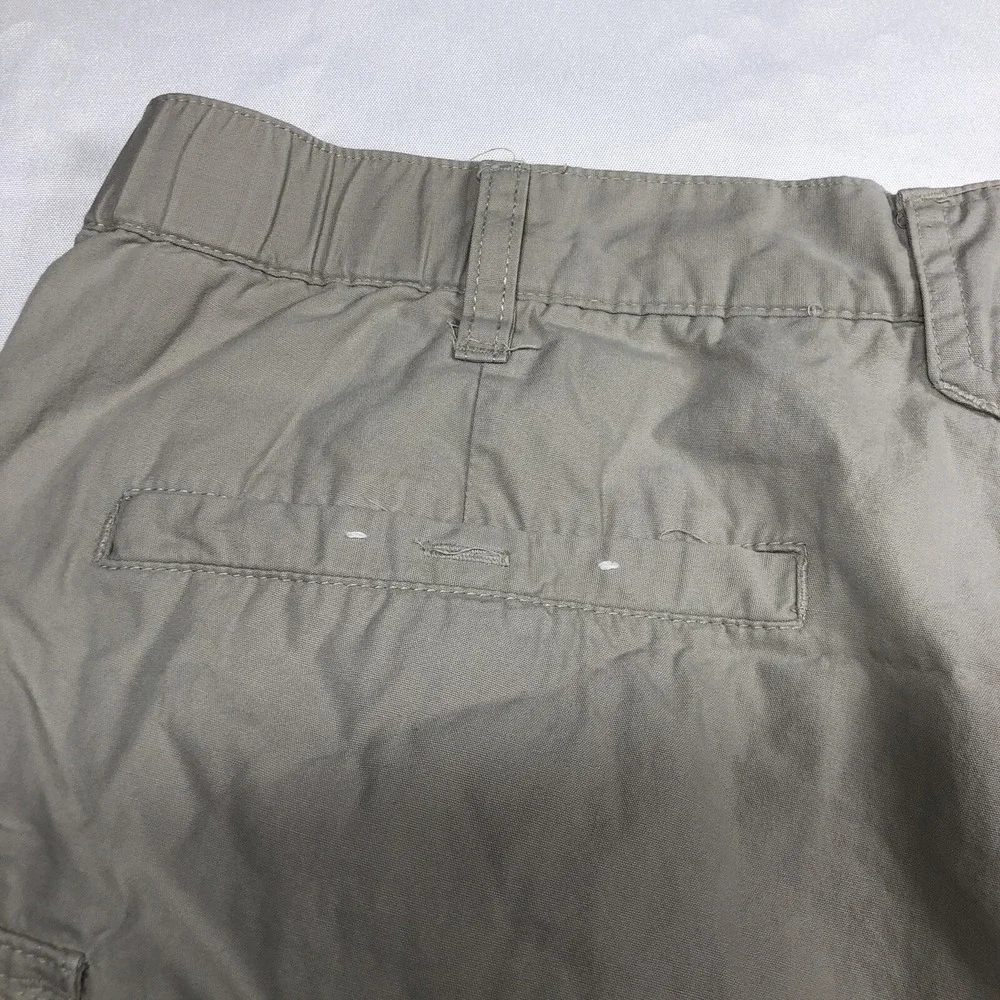 Vintage‎ Columbia Shorts Mens 40 Beige Adjustable Waist Cargo Pockets Hiking 8